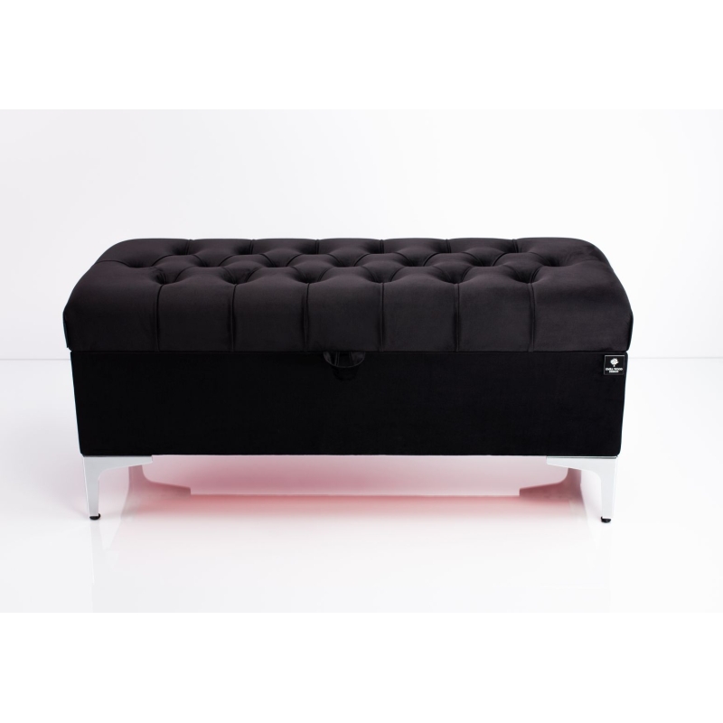 Tufted Storage Bench